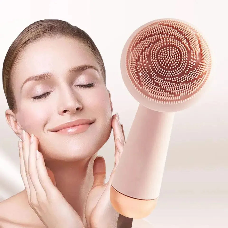 Rechargeable Facial Cleansing Brush silicone electric