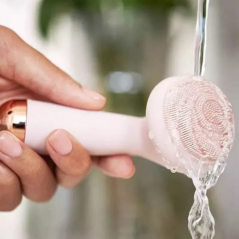 Rechargeable Facial Cleansing Brush silicone electric